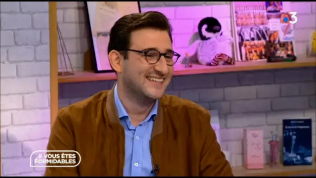 Tom Coss en plateau sur France 3, émission Vous êtes formidables