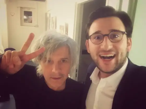 Tom Coss avec Nicola Sirkis