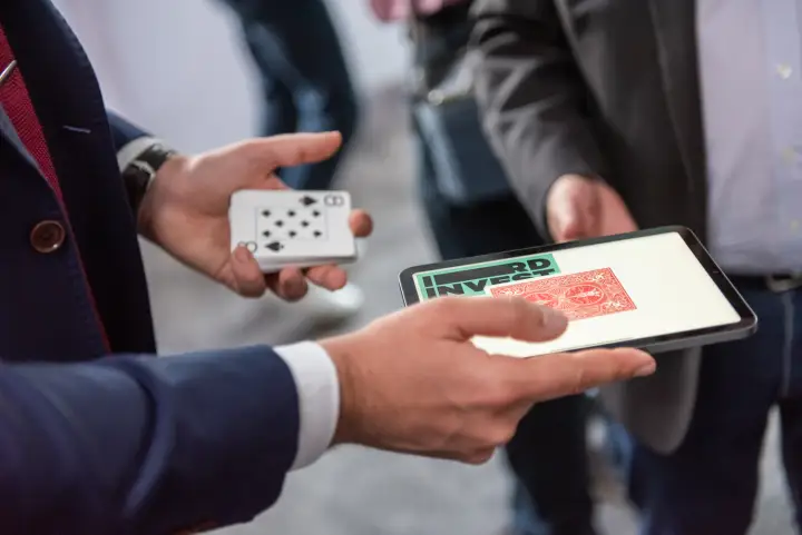 Magie digitale iPad personnalisée pour entreprise