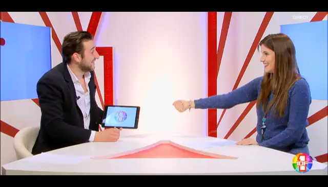 Tom Coss présente la magie iPad sur IDF1