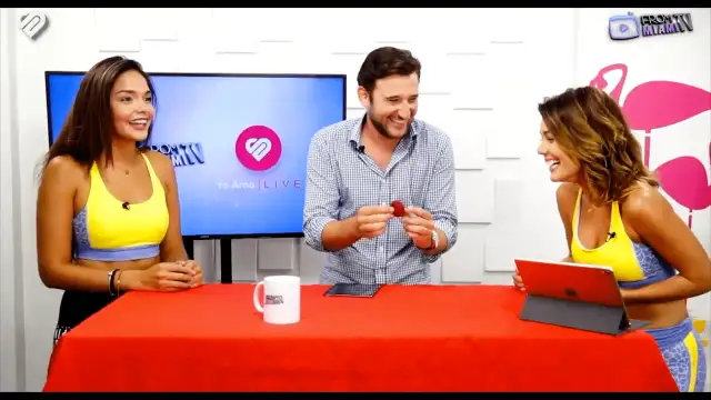 Tom Coss en performance sur Miami TV
