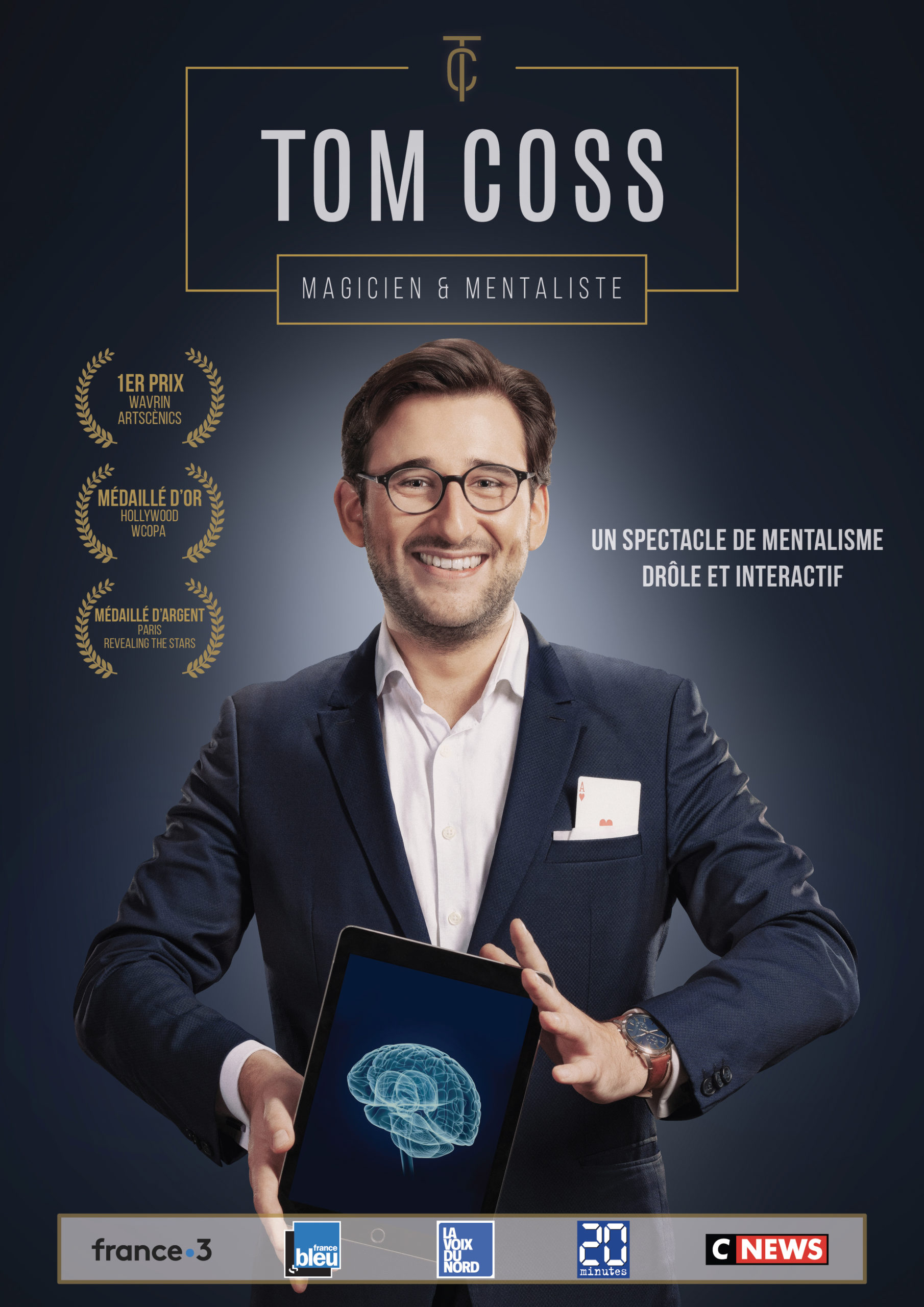 Magicien Lille Spectacle Tom Coss