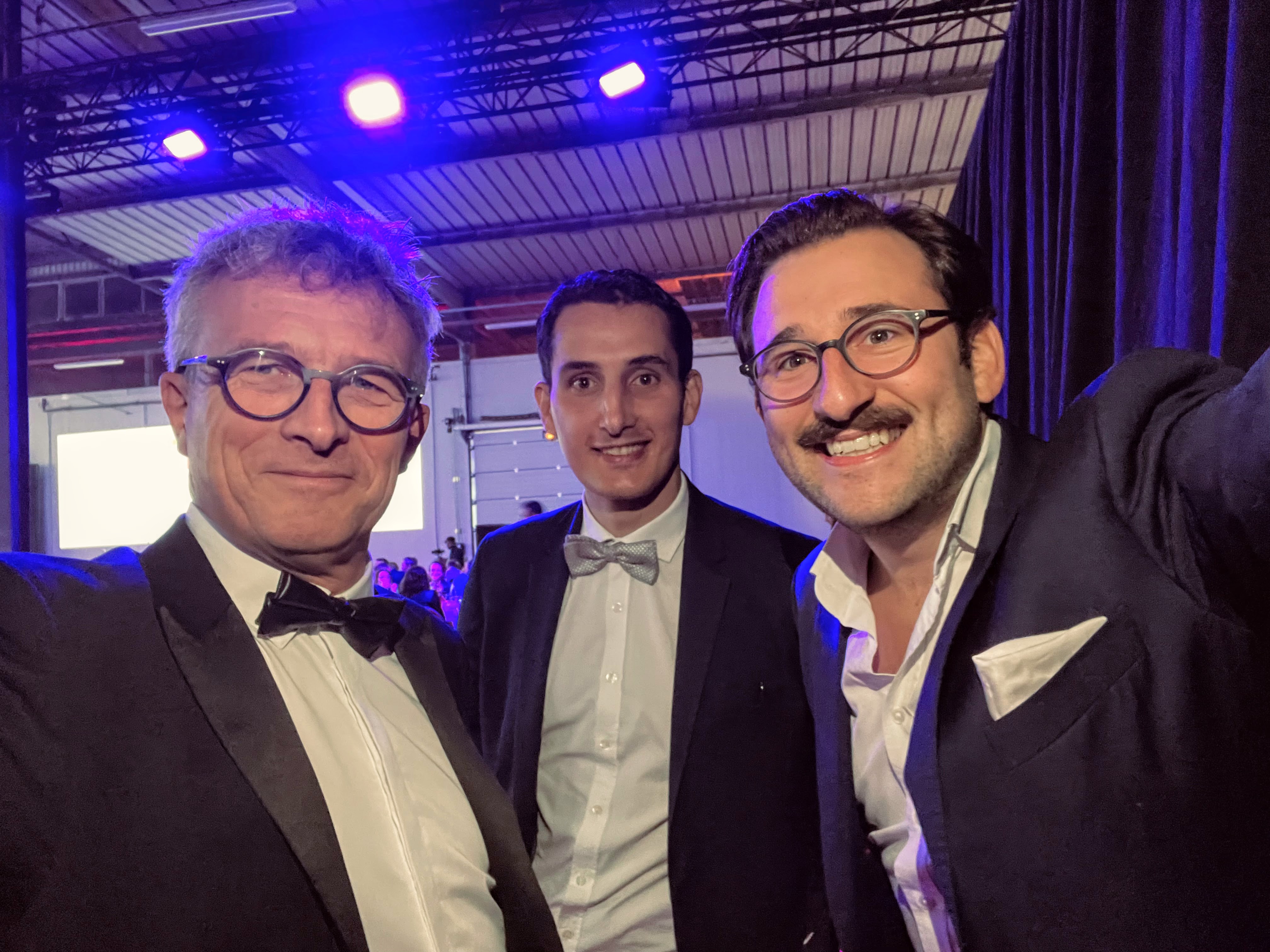 Jean-Fred, Sofyan et Tom Coss Magicien